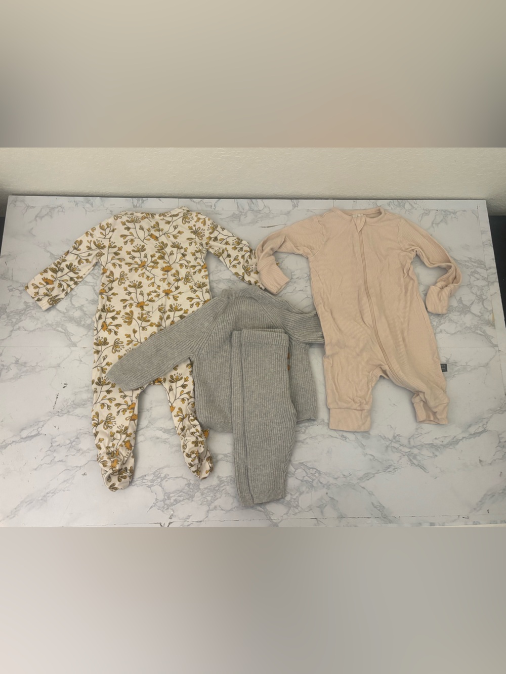 Modern Moments Jessica Simpson Nordstrom Lot Of 4 Bodysuits Baby Sz 0-3M Boy